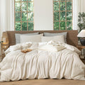 Linen Duvet Cover Set - Twin