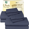 100% Cotton Bed Sheet Set - Full - 2 Pack