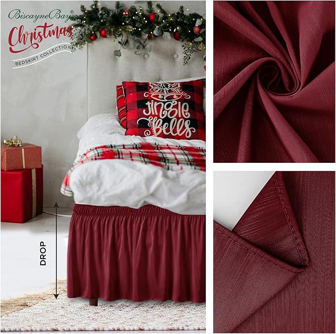 Bed Skirt - Twin XL - 15 in Drop