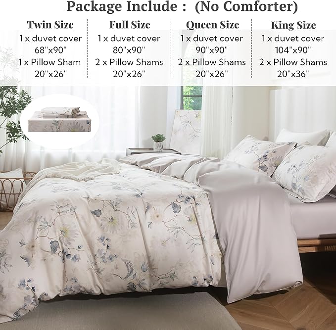 Duvet Cover Set - King - 3 Piece