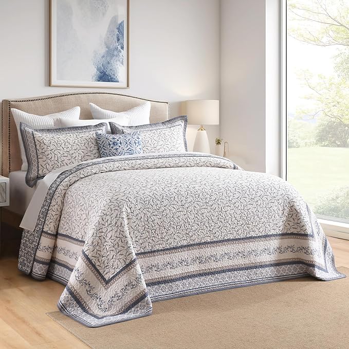 100% Cotton Bedding Set - California King - 3 Piece