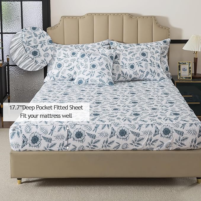 Bed Sheet Set - Full - 4 Piece