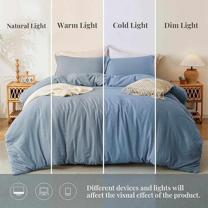 Microfiber Duvet Cover Set - 3 Piece