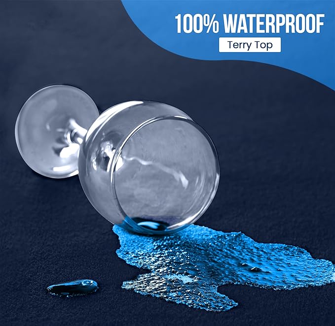 Waterproof Mattress Protector - Queen