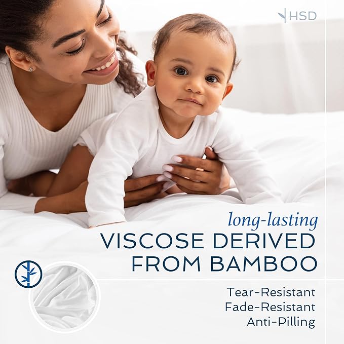 Bamboo Cooling Bed Sheet Set - Twin XL - 3 Piece