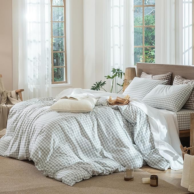 Linen Duvet Cover Set - King