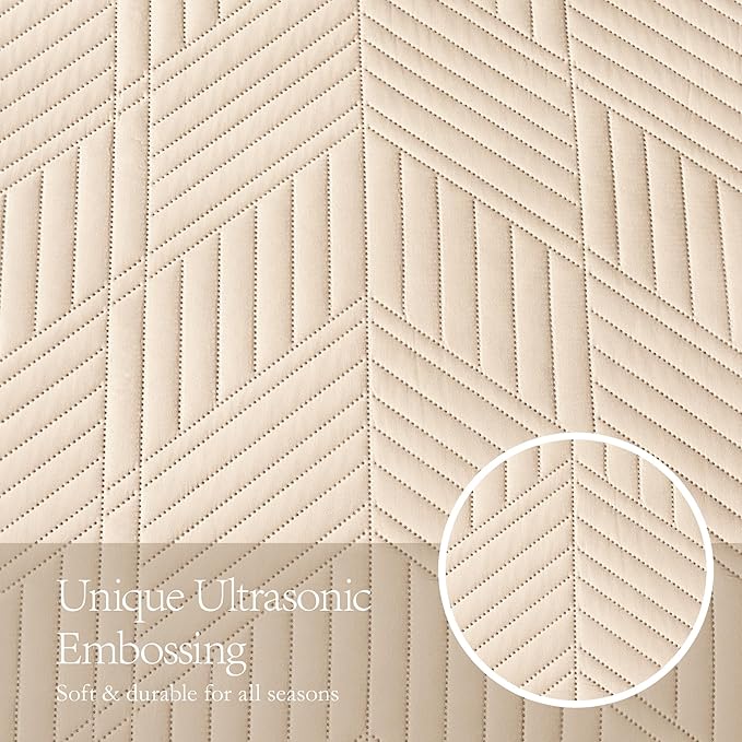 Microfiber Quilt Set - Twin