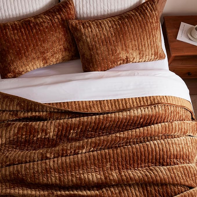 Velvet Quilt Set - King