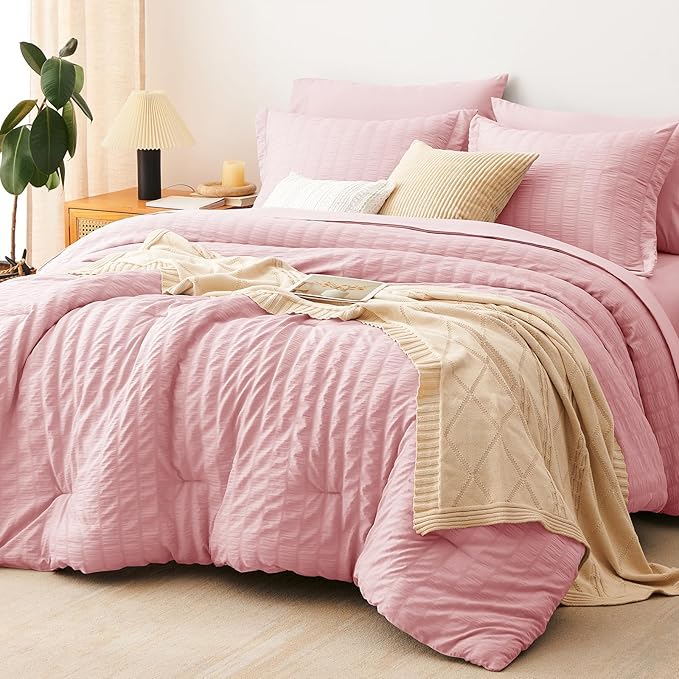 Down Alternative Comforter Set - King - 7 Piece