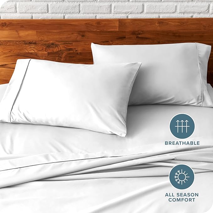 Microfiber Cooling Pillowcase Set - Queen - 2 Pack - 2 Piece