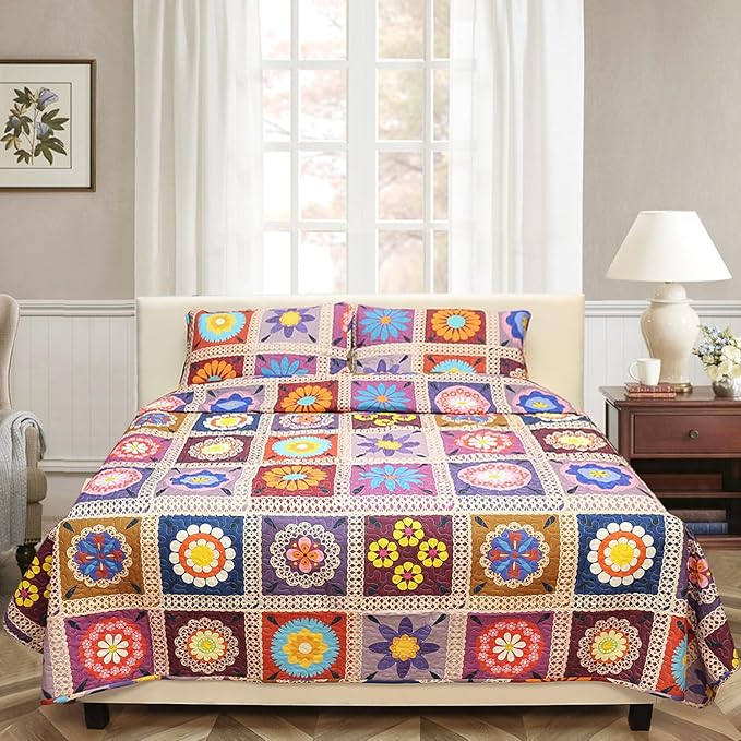 Quilt Set - King - 3 Piece
