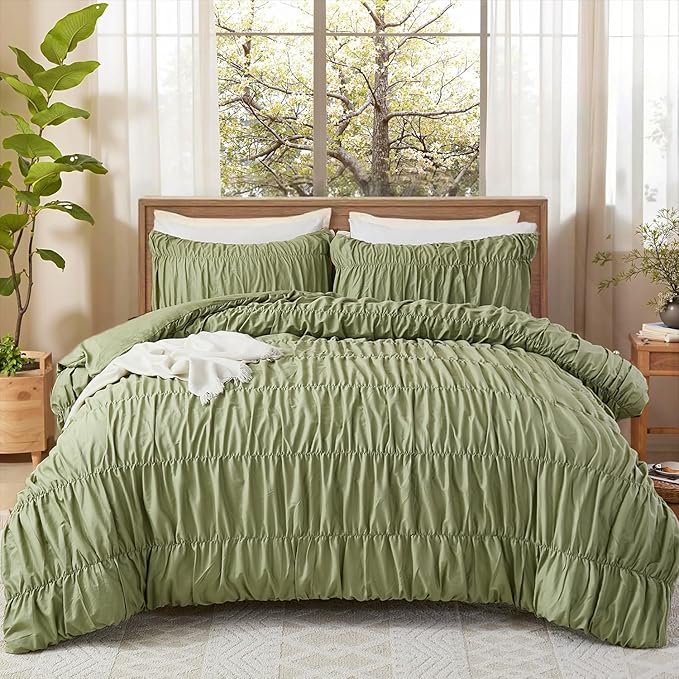 100% Cotton Comforter Set - Queen - 3 Piece