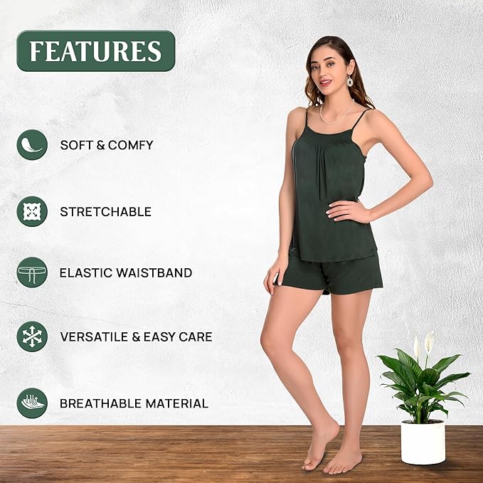 Women's Bamboo Pajama Set - 2 Piece