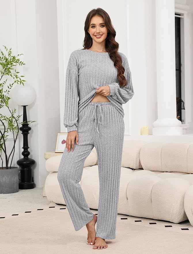 Women's Pants Pajama Set - Long Sleeve - 2 Piece