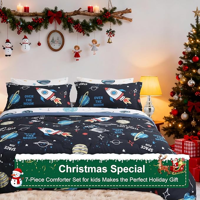 Comforter Set - Twin - 7 Piece