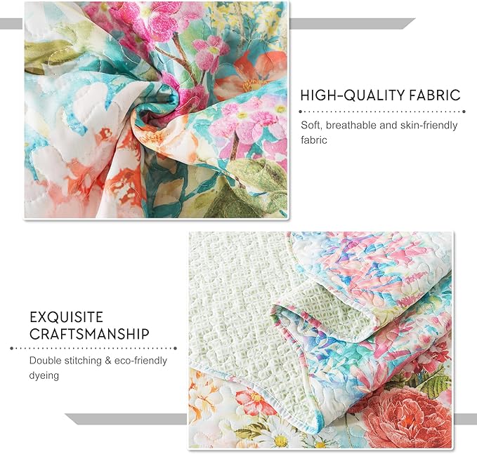 Microfiber Quilt Set - King