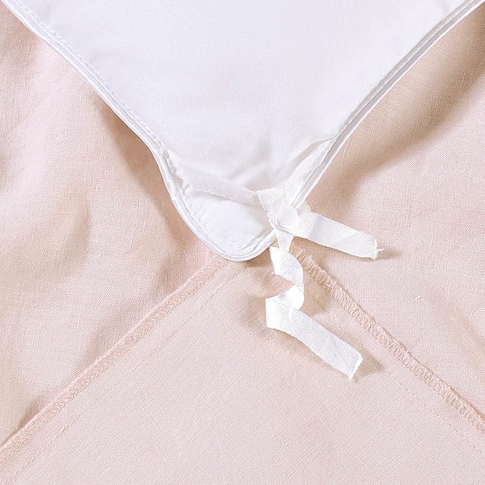 Linen Cooling Duvet Cover Set - Queen