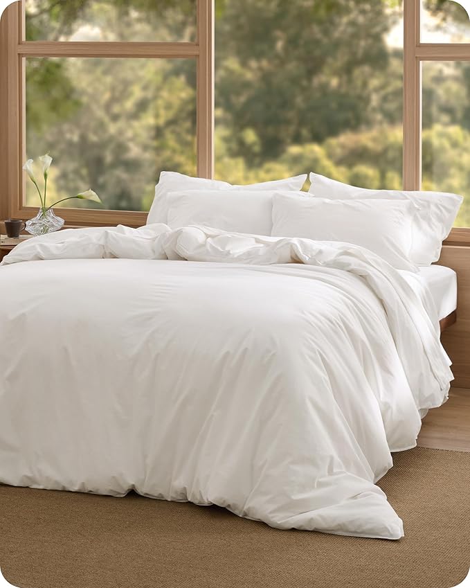 100% Cotton Duvet Cover Set - Twin