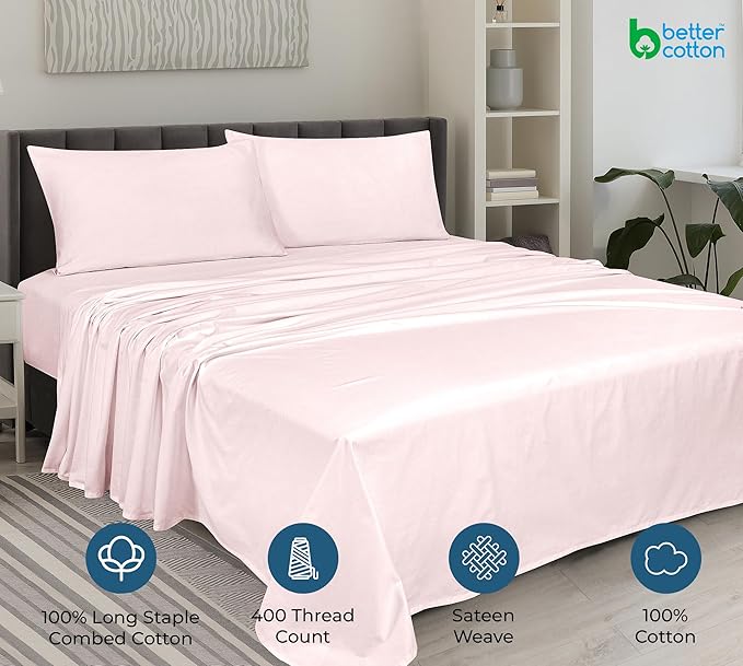 Bed Sheet Set - Queen - 4 Piece