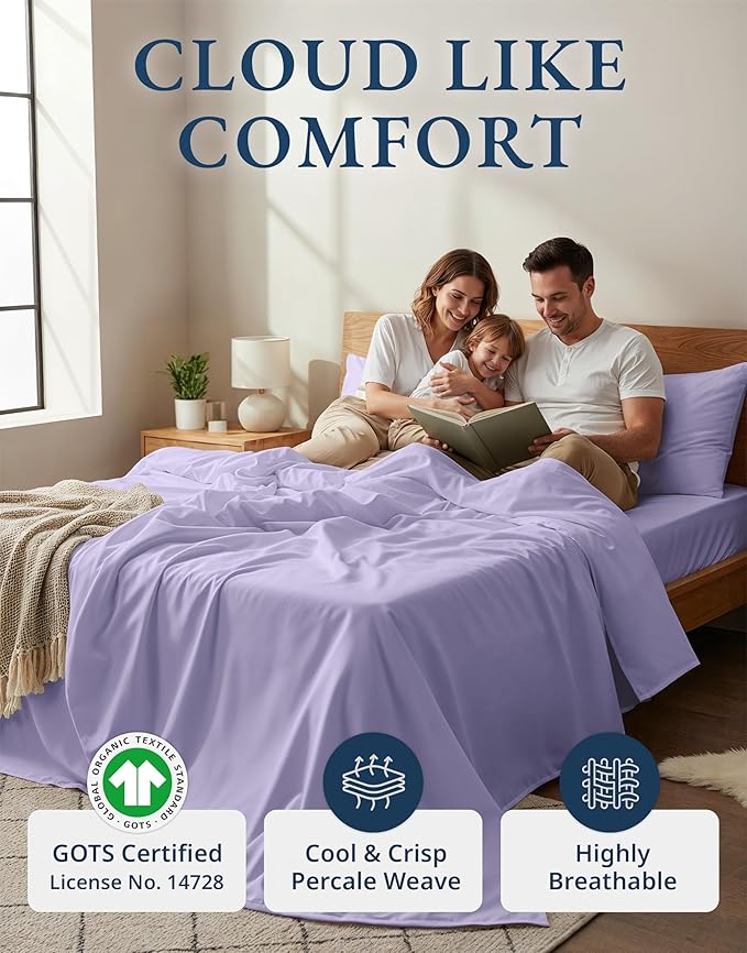 Linen Cooling Bed Sheet Set - Full - 4 Piece