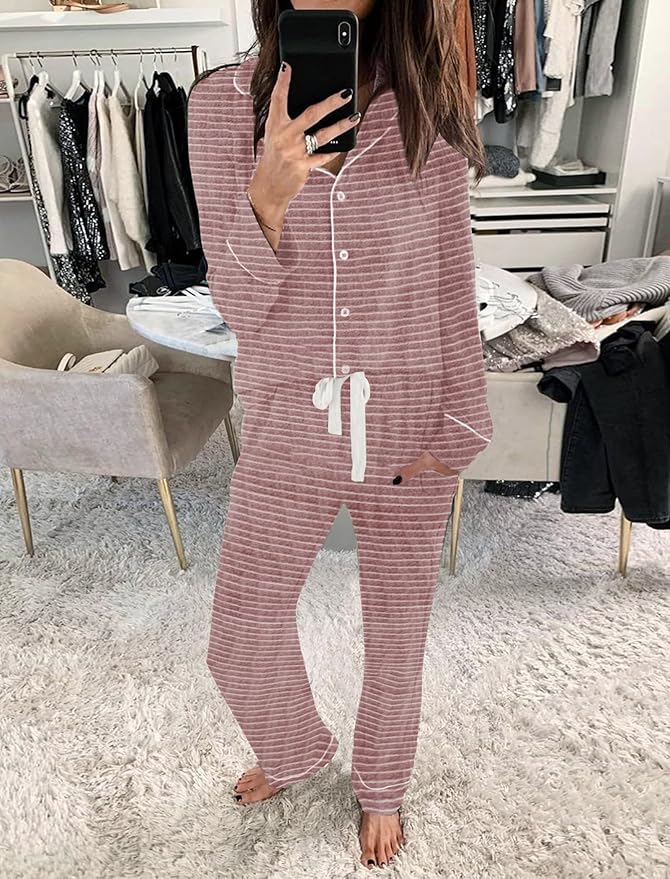 Pants Pajama Set - Long Sleeve - 2 Piece
