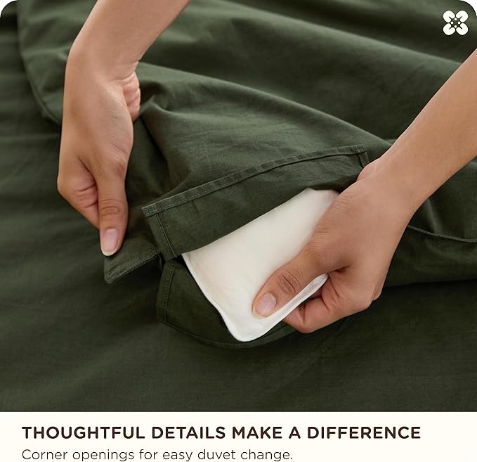 100% Cotton Duvet Cover Set - King
