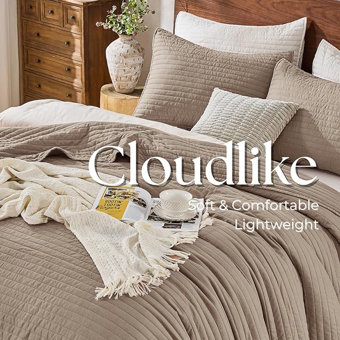 Microfiber Quilt Set - Twin