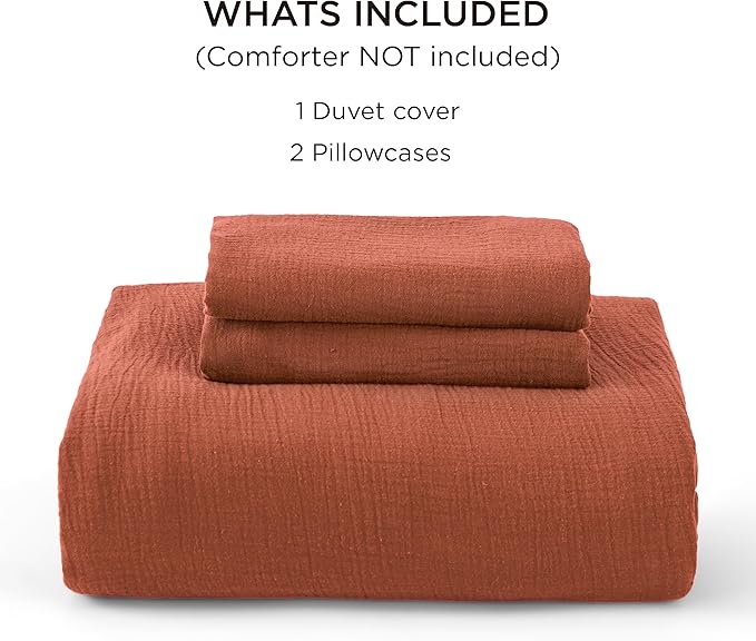 Linen Duvet Cover Set - King
