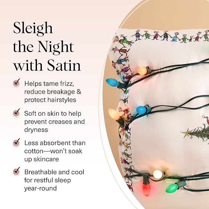Satin Cooling Pillowcase - King