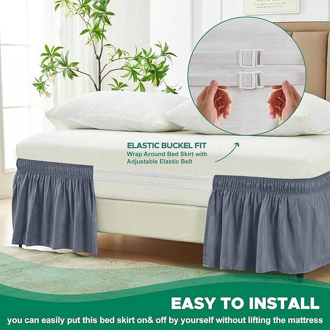 Bed Skirt - Queen - 16 in Drop