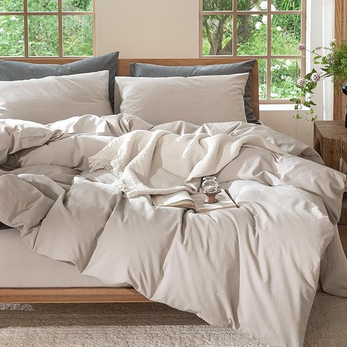 Linen Duvet Cover Set - King
