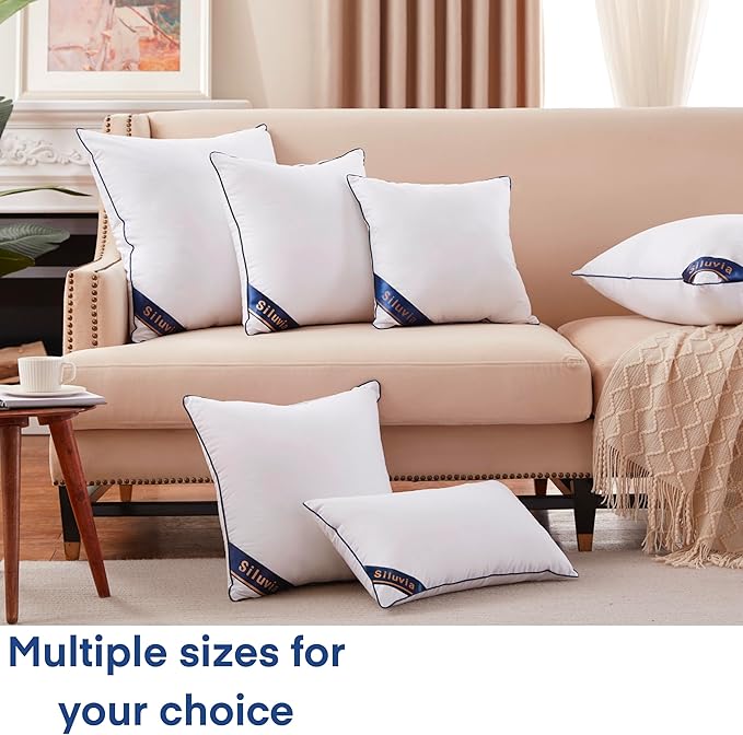100% Cotton Pillow Insert - 2 Piece