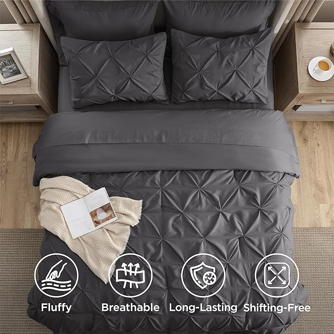 Comforter Set - California King - 7 Piece