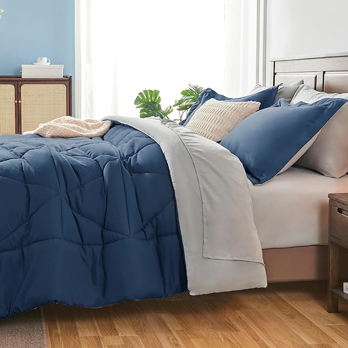 Microfiber Comforter Set - Full - 7 Piece