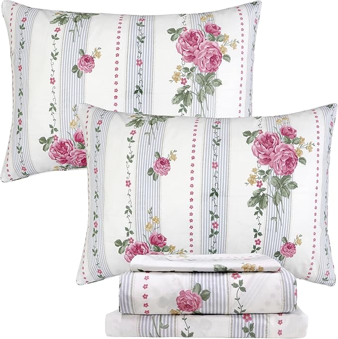 Bed Sheet Set - Twin - 4 Piece