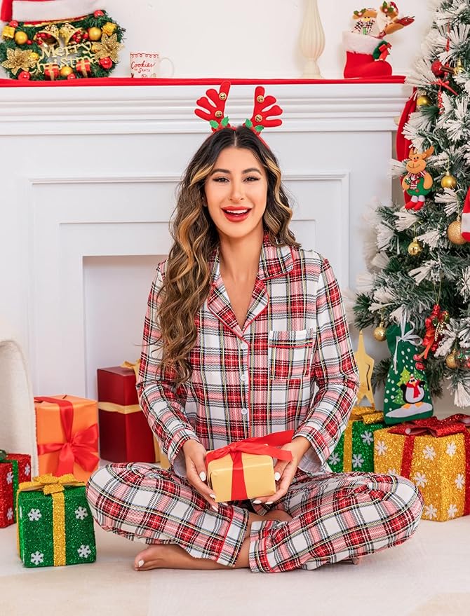 Women's Pants Pajama Set - Long Sleeve - 2 Piece