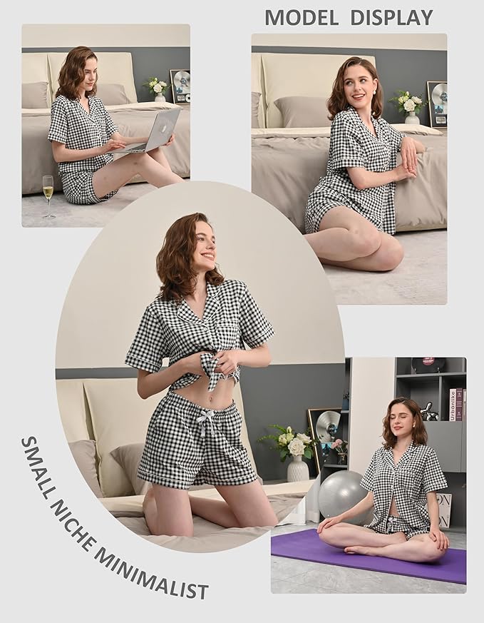Women's 100% Cotton Pajama Set - 2 Piece