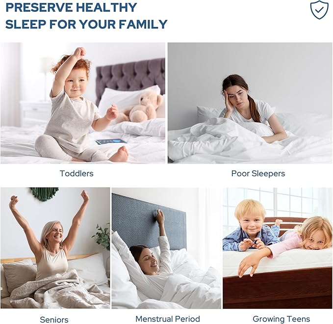 Waterproof Mattress Protector - Full - 2 Pack