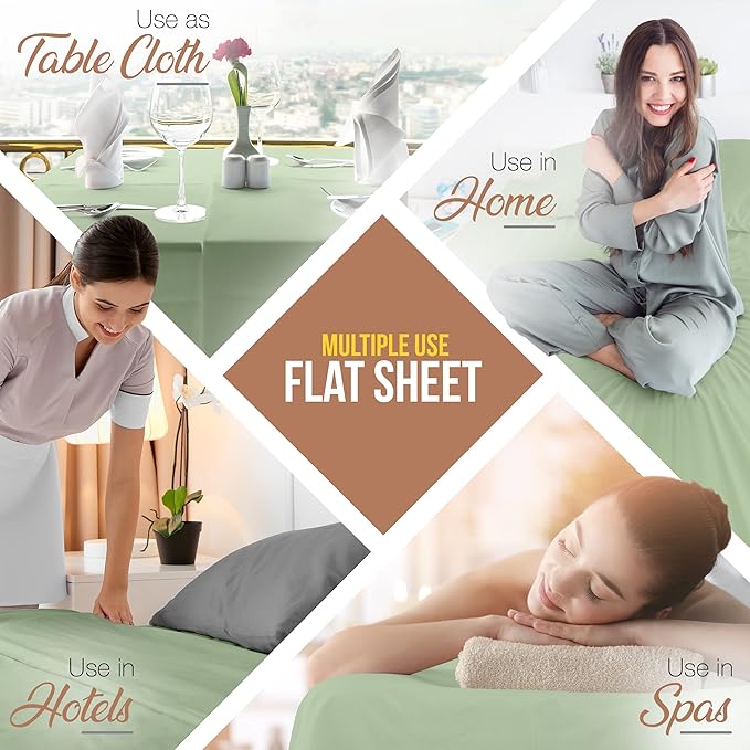 Microfiber Flat Sheet - Queen