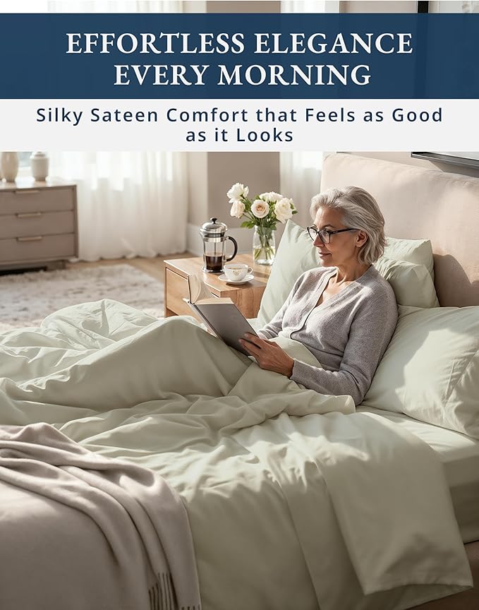 Linen Cooling Bed Sheet Set - King - 15 in Deep Pocket
