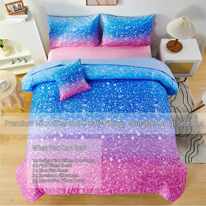 Comforter Set - Full - 6 Piece
