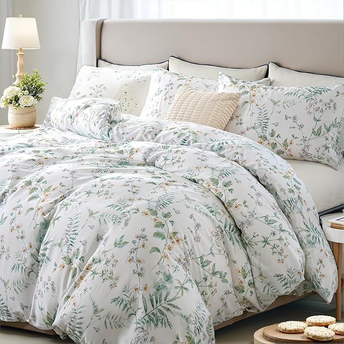 100% Cotton Duvet Cover Set - Queen - 3 Piece