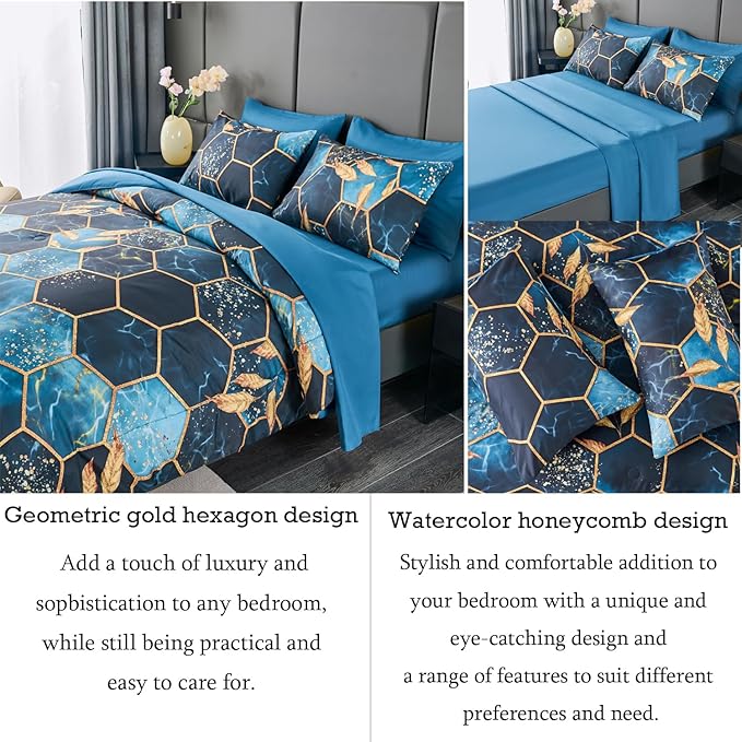 Comforter Set - King - 7 Piece