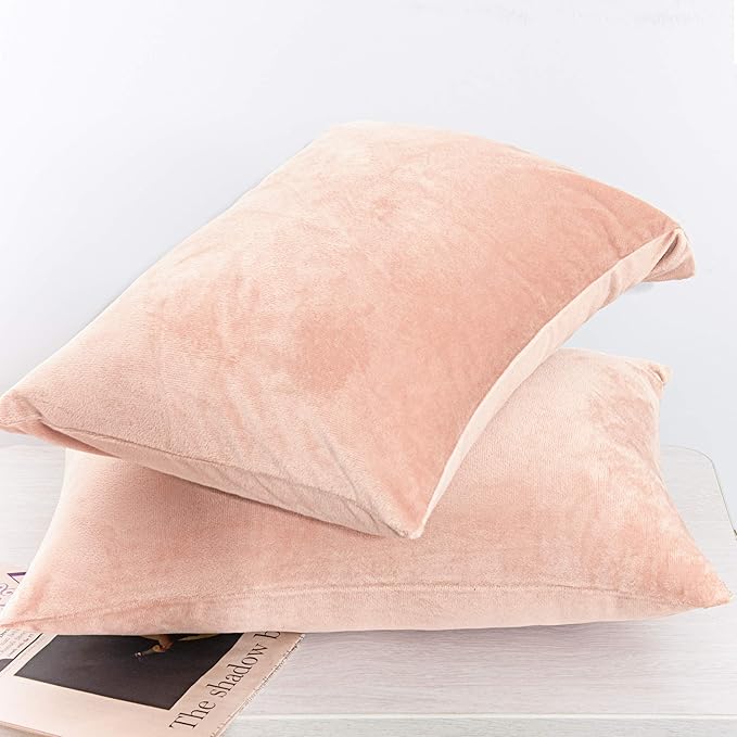 Flannel Pillowcase Set - 13 x 18 in - 2 Pack