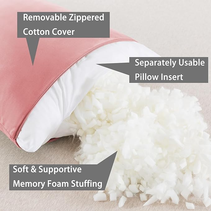 Memory Foam Body Pillow - Full