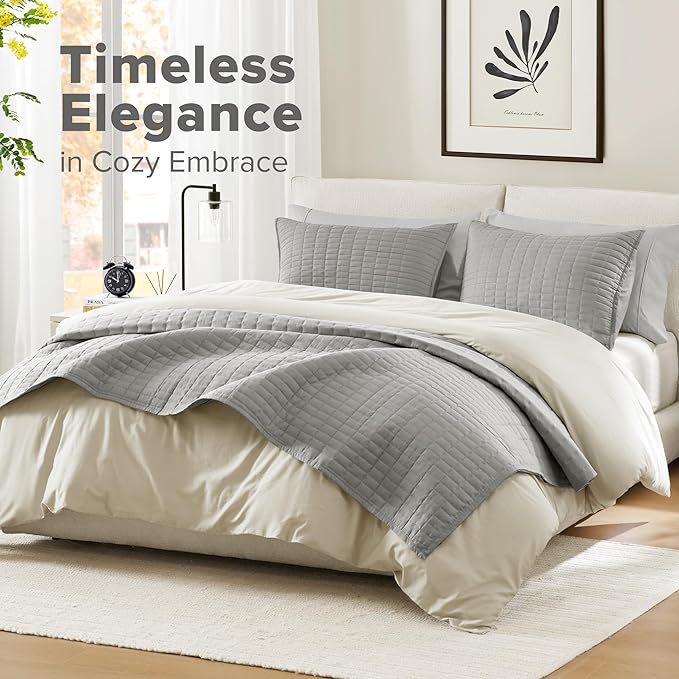 Quilt Set - Queen - 3 Piece