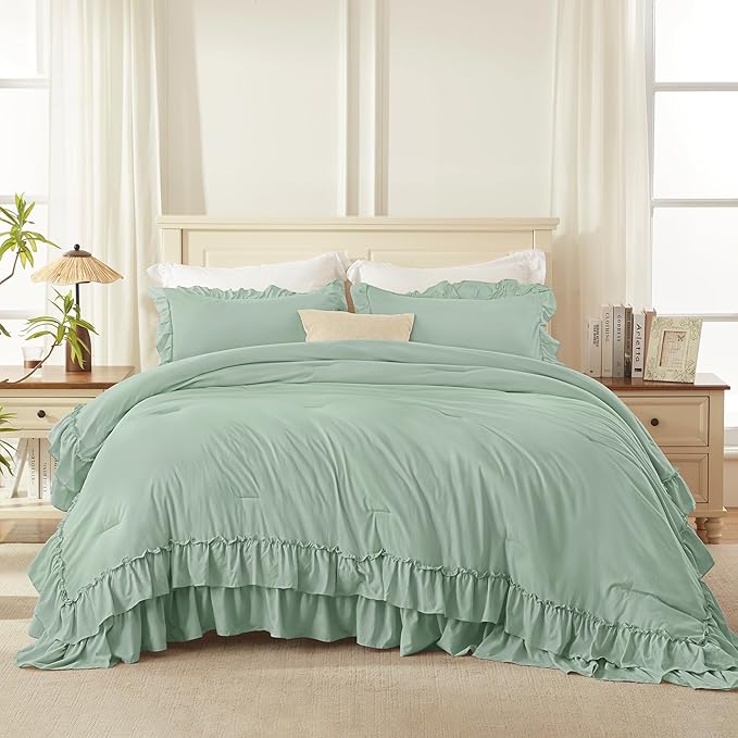 Microfiber Comforter Set - King - 104 x 90 in - 3 Piece