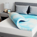 Memory Foam Cooling Mattress Topper - King