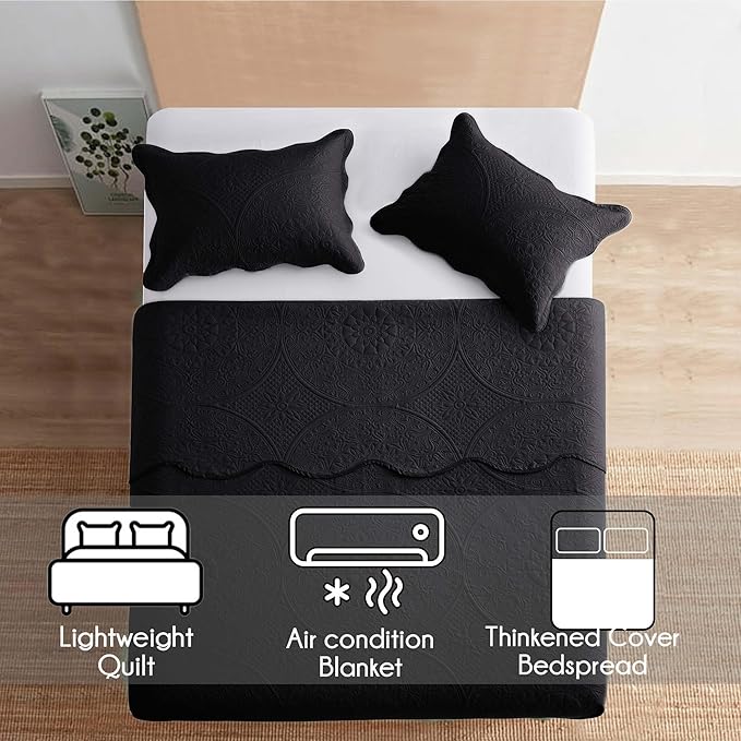 Microfiber Quilt Set - King - 8 Pack
