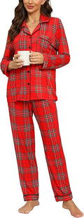 Women's Pajama Set - Long Sleeve - 2 Piece